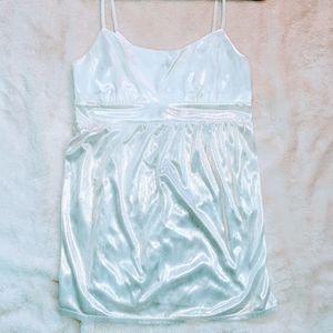 ❤️4/$20 Mimi Chica Cream/Silver Sparkly cami